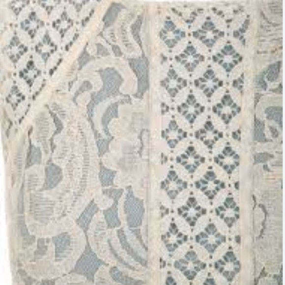 Sangria Overlay Lace Dress - Picture 2 of 6